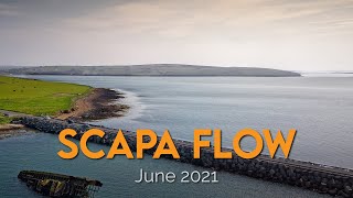 Diving Scapa Flow WW1 Shipwrecks  June 2021 [upl. by Nodaj]