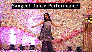 Sangeet Dance Performance  Tareefan  Tera Rang balle balle sangeet dance viralvideo [upl. by Natehc]