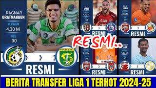 BERITA 30 TRANSFER RESMI LIGA 1 2024 HARI INI  PERSEBAYA  AREMA FC  SEMEN PADANG FC  BORNEO FC [upl. by Azeria463]