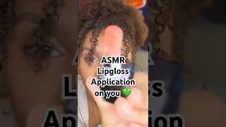 ASMR mouth sounds with lipgloss  personal attention asmrmouthsounds asmrlipgloss asmrtapping [upl. by Enymsaj829]