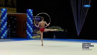 Yana Golovan USA Hoop AA GDYNIA RHYTHMIC STARS 2023 [upl. by Ayiak316]