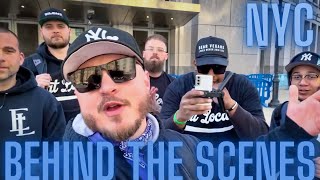 Behind The Scenes  New York City Trip  Gio Gump Vlog [upl. by Nedyarb]