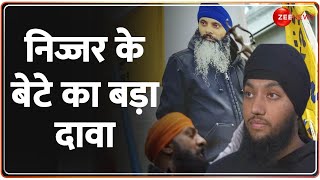 India Canada Tension आतंकी निज्जर पर बेटे ने किया बड़ा खुलासा  Khalistan  Hardeep Singh Nijjar [upl. by Sibilla]