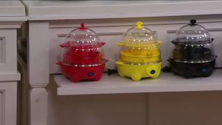 Eggspress Deluxe Egg Cooker w Recipe Book on QVC [upl. by Ttej]