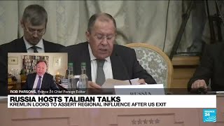 Russia recognises Taliban efforts to stabilise Afghanistan • FRANCE 24 English [upl. by Macegan]