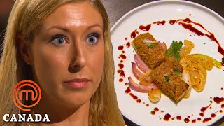 A Chicken Dish For A Place In The Top 16  MasterChef Canada  MasterChef World [upl. by Leohcin]