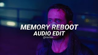 Memory Reboot  VØJ Narvent Audio Edit [upl. by Arral484]