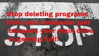 moving program files from one drive to another with use of symmover no regedit [upl. by Eemaj489]