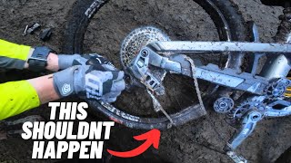 CATASTROPHIC TREK SLASH Failure But Shocking 2nd Place Redemption At Enduro Race [upl. by Gnoud]