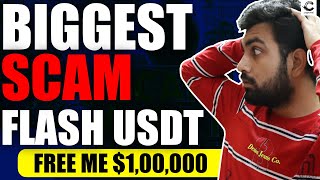 Flash USDT Binance  Biggest Crypto Scams In History [upl. by Nivar]