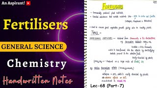 Chemistry  Chapter15 Chemistry in Everyday Life  Lec68 Part7  General Science [upl. by Nilyak]