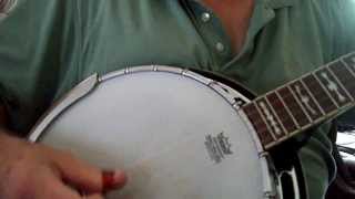 quotAmazing Gracequot Bluegrass Gospel Song Mountain Banjo Picking Style [upl. by Airotcivairam]