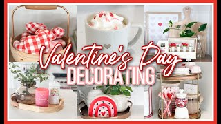 VALENTINES DAY DECORATE WITH ME 2024  KITCHEN DECOR IDEAS [upl. by Gifford]