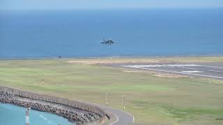 United States Airforce F22 Raptor Landing amp Take Off  Bali Airport  Plane Spotting [upl. by Oivaf694]