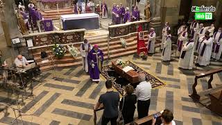 In diretta dalla Chiesa Parrocchiale di San Domenico il funerale di Mons Antonio Gennaro [upl. by Relyhs]