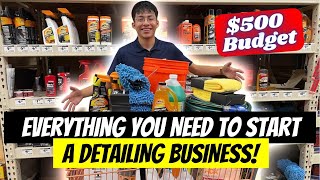 How To Start a Car Detailing Business With Only 500 in 2024  Detailing Beyond Limits [upl. by Brost]