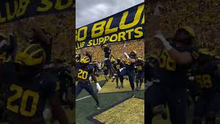 Michigan walk out vs Texas texasvsmichigan texasfootball michiganfootball [upl. by Adler]