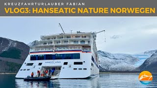 GletscherExpedition einmalige Polarlichter amp Geiranger Fjord  VLOG3 HANSEATIC nature [upl. by Evol]