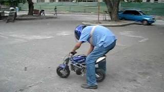 Testing Yamaha R1 Liquid Cooled Pocket Bike [upl. by Rufus327]