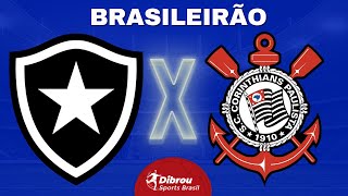 BOTAFOGO X CORINTHIANS AO VIVO BRASILEIRÃO DIRETO DO NILTON SANTOS  RODADA 26  NARRAÇÃO [upl. by Bunch]