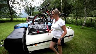 Holiday in Norway with a Camplet Dream trailer tent  Part 4 [upl. by Gulick]