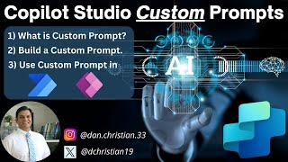 Microsoft Copilot Studio Custom Prompts [upl. by Aleihs]