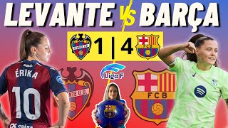 LEVANTE UD vs BARÇA FEMENÍ 🎙️ COMENTARIOS EN VIVO ⚽ J 7 Liga F [upl. by Mariejeanne]