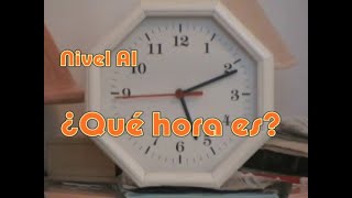 ¿Qué hora es [upl. by Terrab]