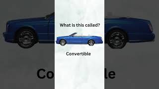 Can you name know these common types of vehicles [upl. by Redle]