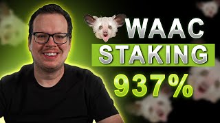 The best staking rewards ever 🚀 Stake WAAC [upl. by Essie]