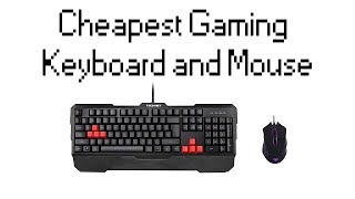 Unboxing the Cheapest Gaming KeyboardMouse Combo on Amazon [upl. by Ximenez]