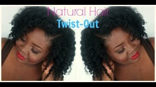 Natural Twist OutCantu Twist and Lock Gel [upl. by Analad]