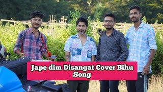 Jape Dim Disangat Cover Bihu Song viralvideo zubeengarg [upl. by Darahs]