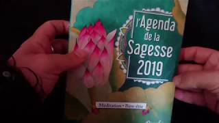 💮LAgenda de la Sagesse 2019 [upl. by Eile859]