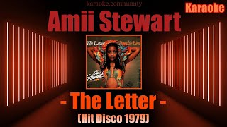 Karaoke  Amii Stewart  The Letter Hit Disco 1979 [upl. by Bramwell]