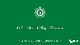 Business  UNT Commencement Spring 2023 [upl. by Hamian287]