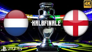 UEFA EURO 2024 ⚽️ Niederlande  England I Halbfinale 🏆 Das Orakelspiel Deutsch 4K [upl. by Perkin]