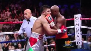 Floyd Mayweather vs Victor Ortiz KO [upl. by Main]