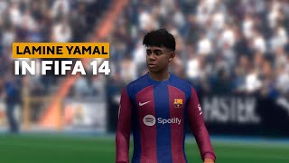 HOW TO ADD YAMALS FACE TO FIFA 14 [upl. by Grant806]