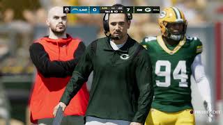 Packers vs Chargers WEEK 11 PS5 MADDEN 24 updated roster season 2425 [upl. by Adelbert]