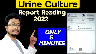 How To Read Urine Culture Report In Hindi  Urine Culture Report Kaise Padhe  2022 [upl. by Ahsaeyt]