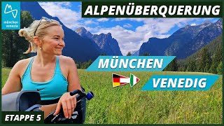 Radreise München  Venedig  Alpenüberquerung Etappe 5 [upl. by Ayekehs84]