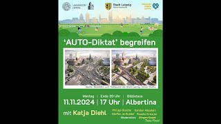 quotAutoDiktat begreifenquot 11112024  Uni Leipzig [upl. by Aivlis]