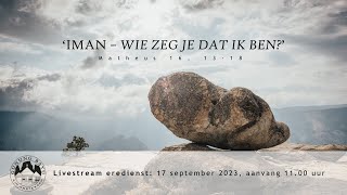 Livestream eredienst 17 September 2023 1100 uur [upl. by Nagiem]