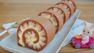 Chocolate Swiss Roll Cake Recipe How to Make the Most Delicious and Stunning Hurricane Sponge Cake [upl. by Syverson889]