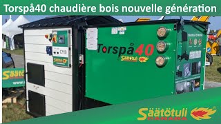 Chaudière bois extérieure nouvelle génération Torspå40 [upl. by Melac]