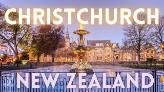 Christchurch New Zealand Travel Tour [upl. by Anisor]