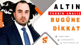 ALTIN ANALİZİ BUGÜNE DİKKAT [upl. by Siramad636]