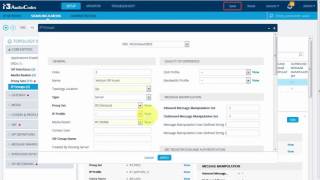 AudioCodes Session Border Controllers SBC WEB GUI Highlights [upl. by Keri]