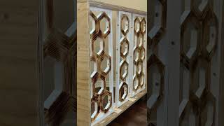 Custom dog gate for a client viralshorts fypシ゚viral woodworking [upl. by Lieno]